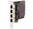 Digium 4 Span Digital T1/E1/J1/PRI Card & HW Echo Can. (1TE420BF)
