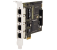 Digium 4 Span Digital T1/E1/J1/PRI Card (1TE420F)