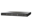 Cisco SF200-48 48-port 10/100, 2 Combo mini-GBIC, no PoE (SLM248GT-NA)
