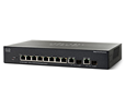 Cisco SF302-08MP (SRW208MP-K9-NA) 8-port 10/100 Max PoE Managed Switch with Gigabit Uplinks (SRW208MP-K9-NA)