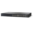 Cisco SF300-24P (SRW224G4P-K9-NA) 24-port 10/100 PoE Managed Switch with Gigabit Uplinks